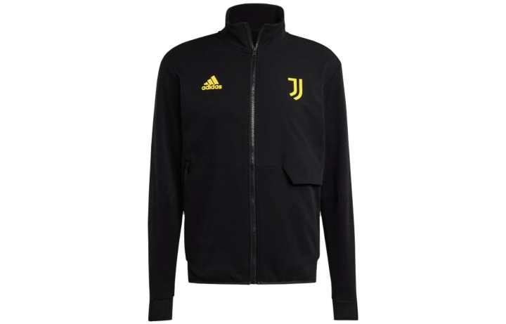 Adidas Adidas Juventus Jackets Men's Black Stand Collar Moderate Other