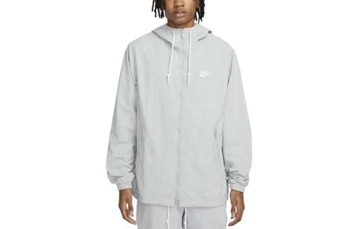 Nike Nike Jackets Men's Light Smoke Gray Hooded Moderate Other