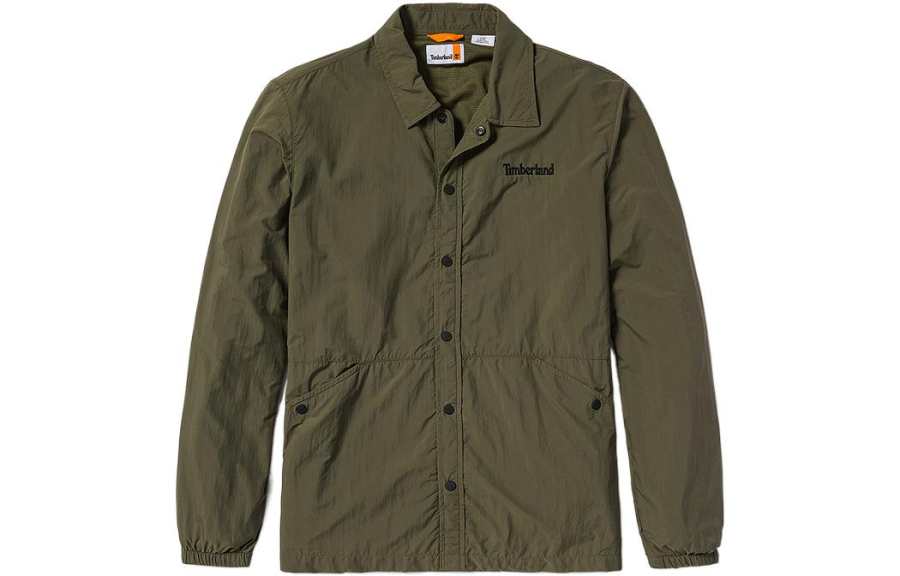 Timberland Waterproof Windbreaker Jacket Men's Army Green