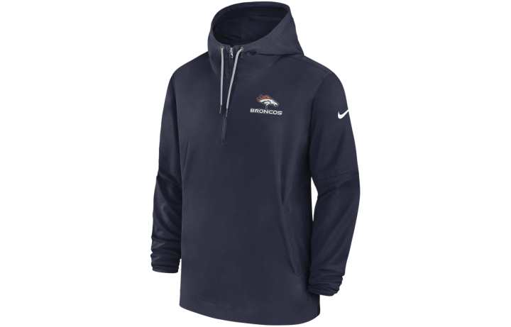 Nike Nike Denver Broncos Sideline Jackets & Coats Denver Broncos Men's Marine Blue