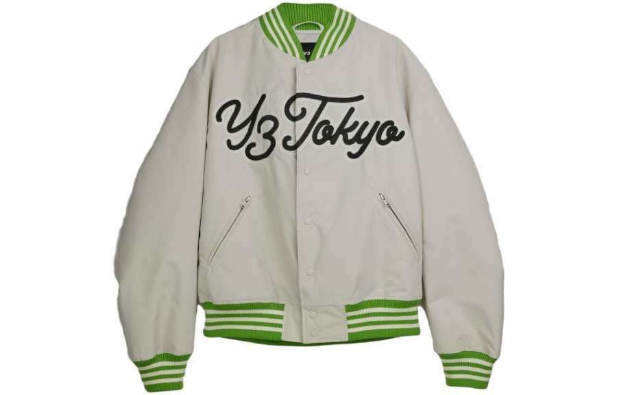 Y-3 Y 3 Baseball Jerseys Unisex Green Baseball Collar Moderate Other