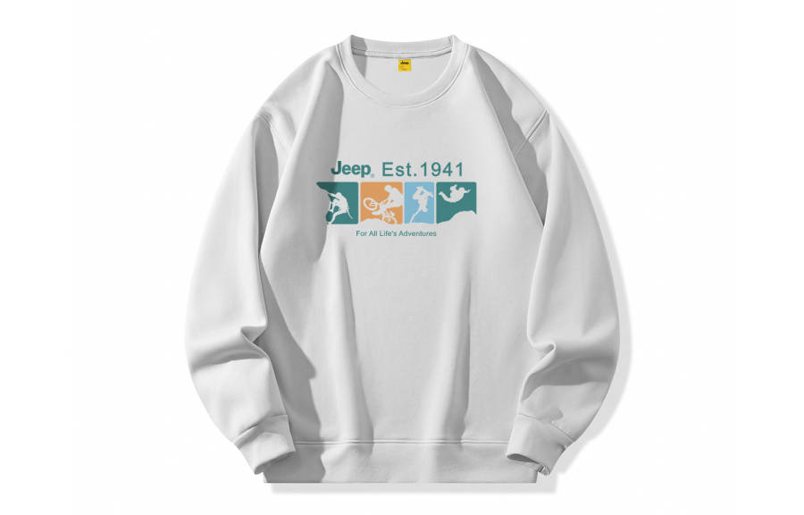 Jeep Jeep Sweatshirts Unisex Crew Neck Moderate Regular