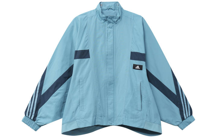 Adidas Adidas Jackets Men's Blue Stand Collar Moderate Other