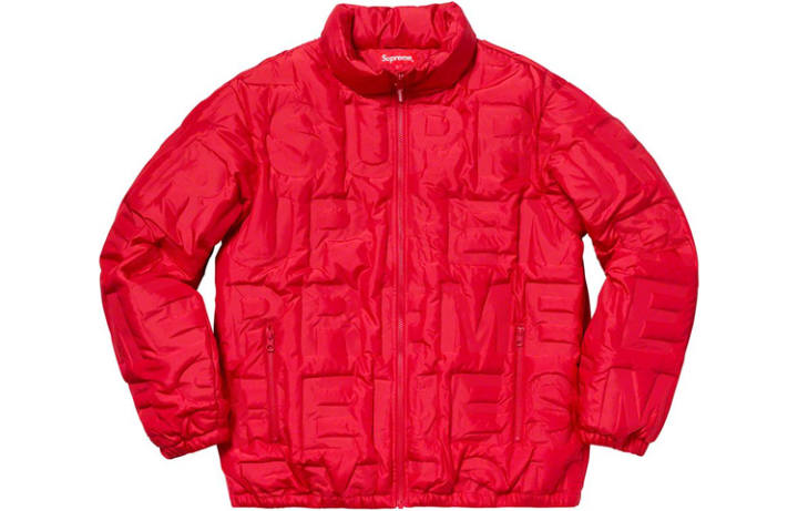 Supreme Supreme Bonded Logo Down Jacket