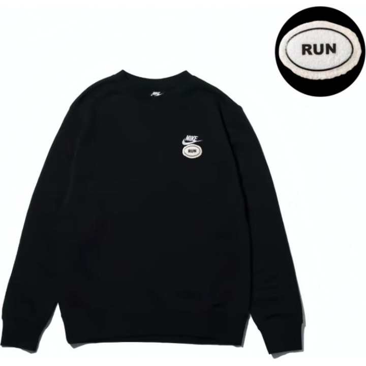 Nike Nike Sweatshirts Unisex Black Crew Neck Moderate Regular