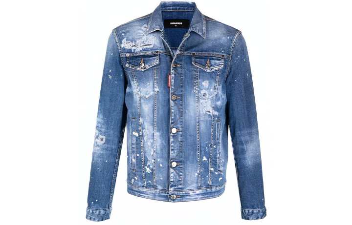 DSQUARED 2 DSQUARED 2 FW21 Denim Jacket Men's Blue
