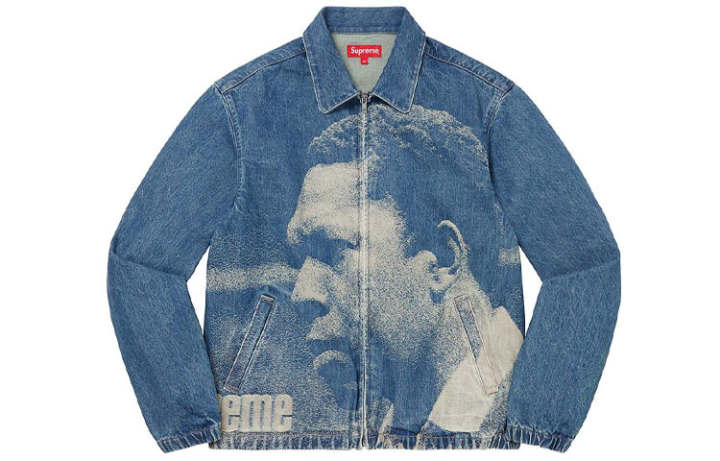Supreme Supreme John Coltrane A Love Supreme Denim Harrington Jacket