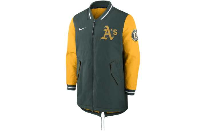 Nike Nike Athletics Authentic Collection Dugout Men's Nike Mlb Full Zip Bomber Jacket