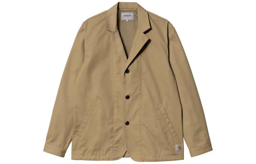 Carhartt WIP SS23 Business Suits Men's Brown Suit Collar Moderate Other