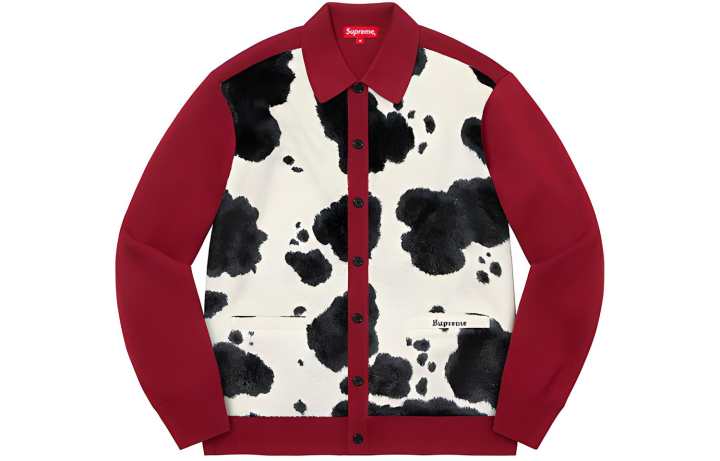 Supreme Supreme Cow Print Cardigan