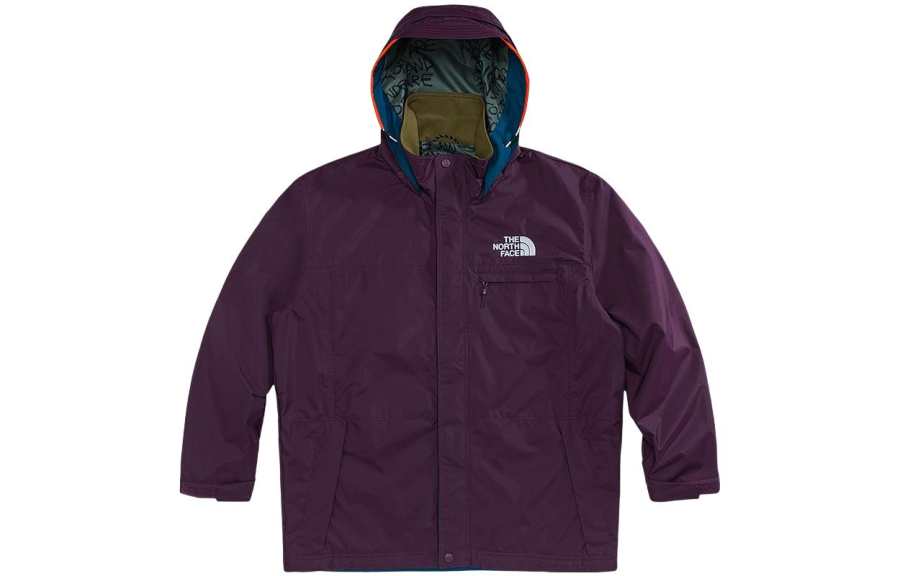 THE NORTH FACE Urban Exploration Waterproof And Windproof Windbreaker Jacket Men's Purple