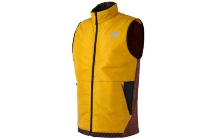 New Balance New Balance Vests Men's Yellow Stand Collar Other