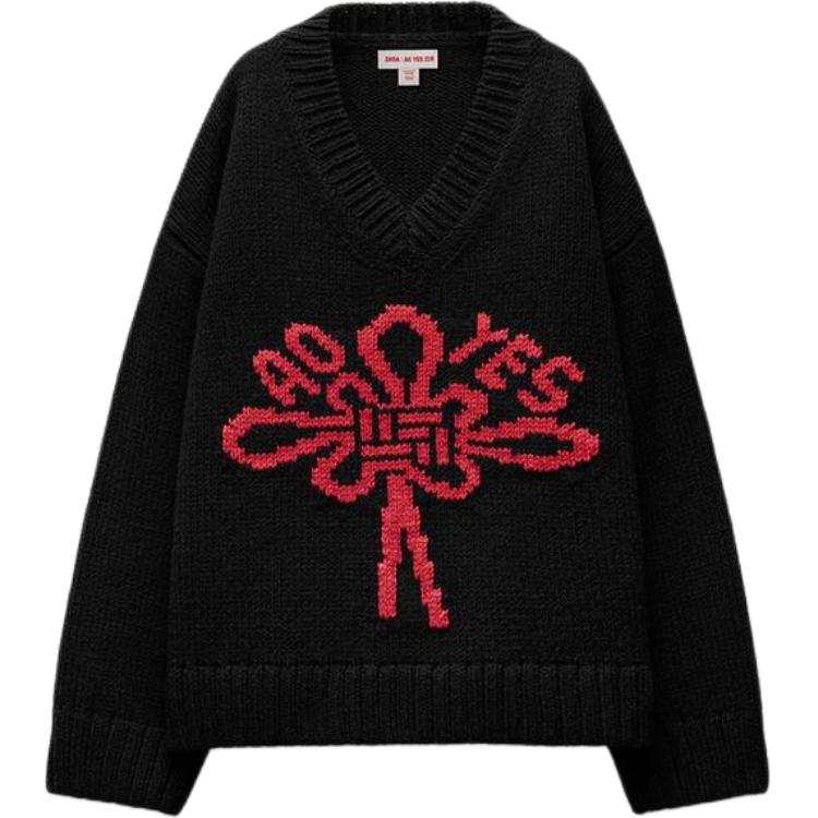 ZARA x AO YES SS25 Knitwear Men's Black