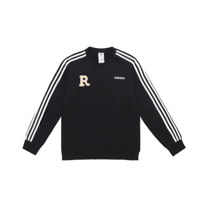 Adidas Adidas Sweatshirts Unisex Black Crew Neck Moderate Regular