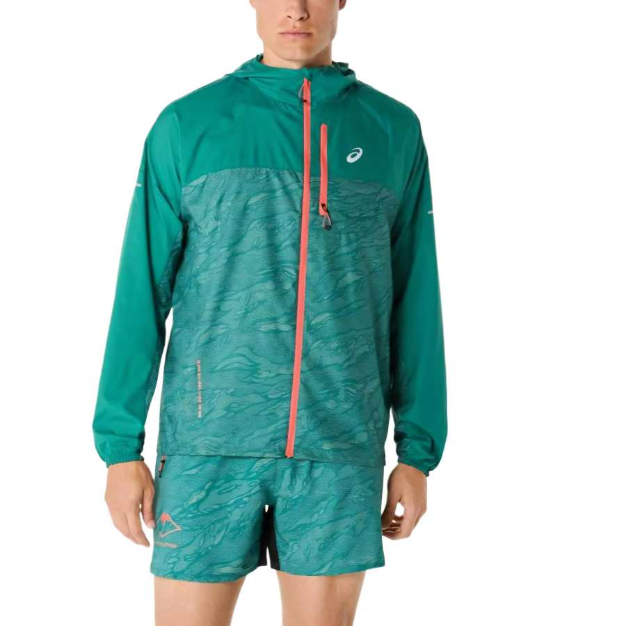 ASICS Asics FUJITRAIL Jacket Men's Birch Wood