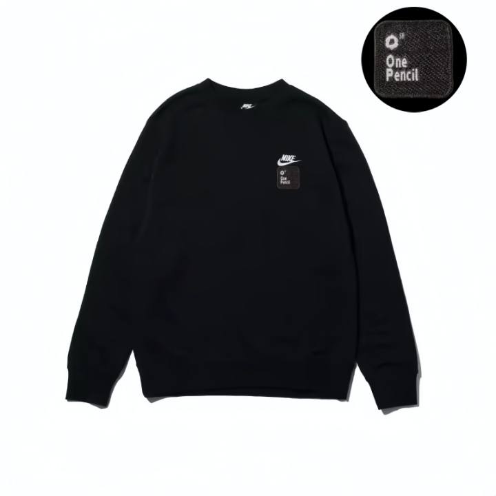 Nike Nike Sweatshirts Unisex Black Crew Neck Moderate Regular