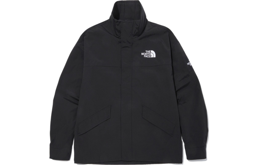 THE NORTH FACE Jackets Men's Black Stand Collar Moderate Other