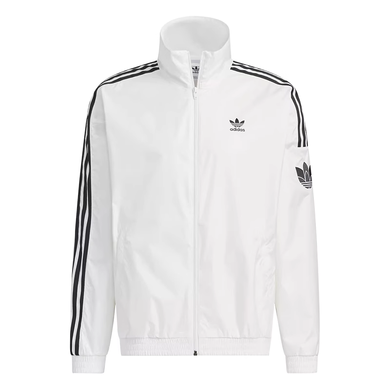 Adidas Originals RETRO TREFOIL Jackets & Coats Unisex Bright White