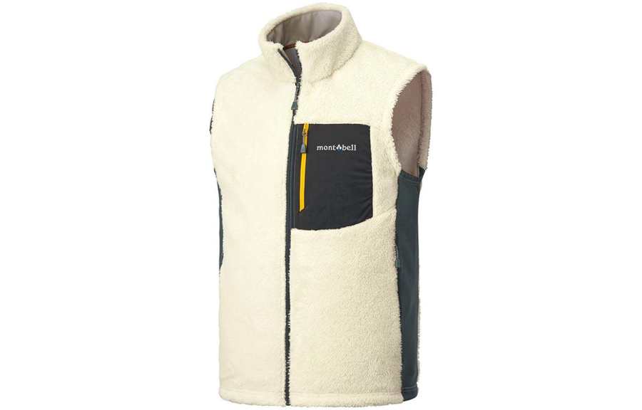 MONTBELL Vests Men's Stand Collar Thickened And Fleece Lined Other