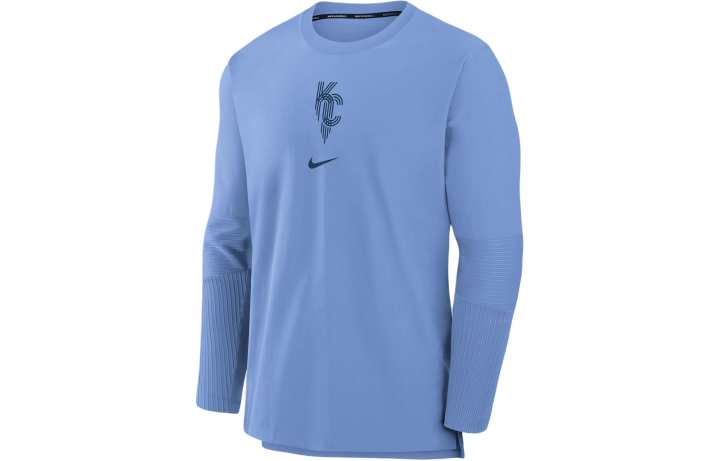 Nike Nike Kansas City Royals Authentic Collection City Connect Player Jackets & Coats Men's Sky Blue