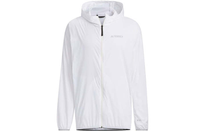 Adidas Adidas Jackets Men's White Hooded Moderate Other