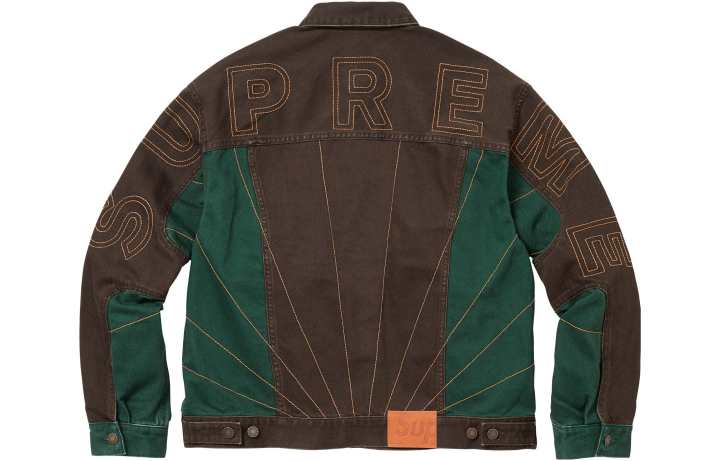 Supreme Supreme Radial Embroidered Denim Trucker Jacket