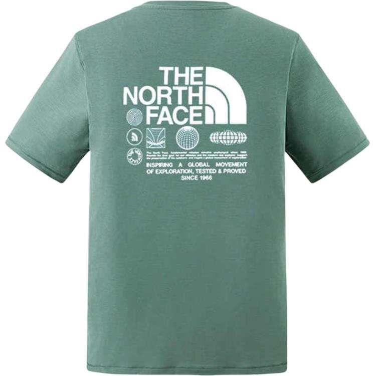 THE NORTH FACE Urban Exploration T Shirt Unisex Green