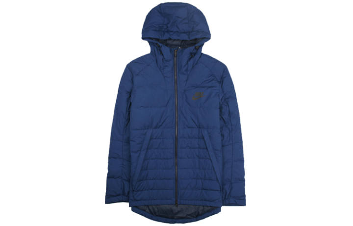 Nike Nike Down Jackets Men's Navy Stand Collar Moderate Other