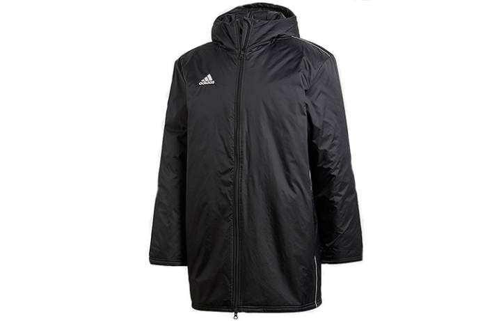 Adidas Adidas Puffer Jackets Men's Black Hooded Moderate Other
