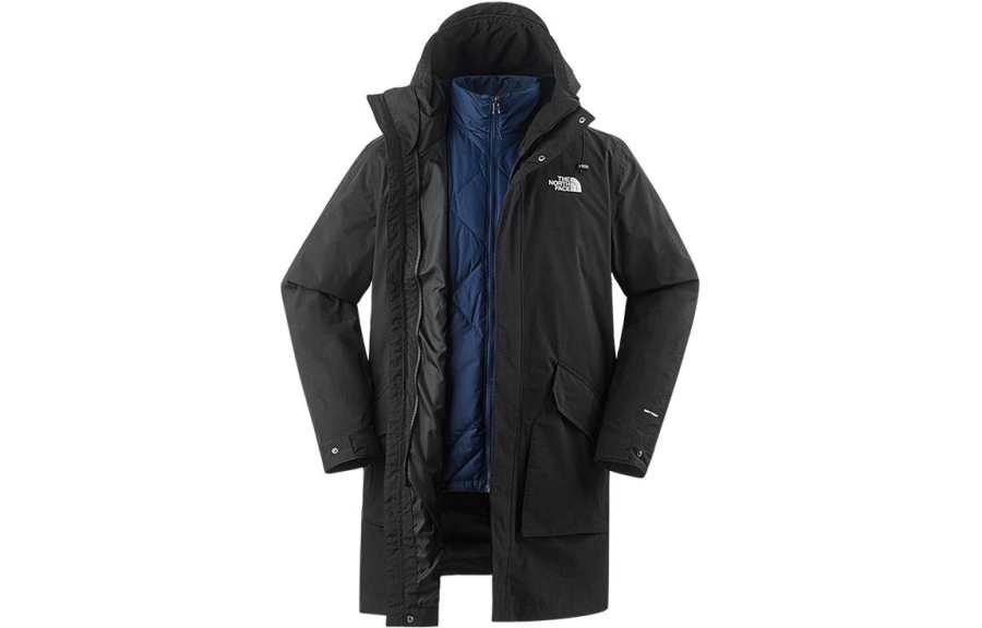 THE NORTH FACE Urban Exploration Waterproof And Windproof To Keep Warm Windbreaker Jacket Men's Black