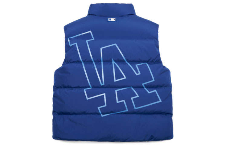 MLB MLB Down Vests Unisex Blue Stand Collar Moderate Other