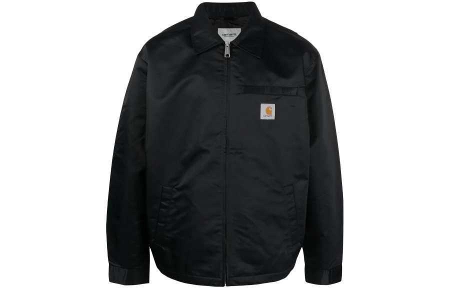 Carhartt WIP Jackets Men's Black Stand Collar Moderate Other