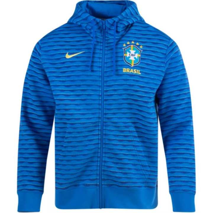 Nike Nike Brazil Club Fleece Men's Nike Soccer Full Zip Hoodie