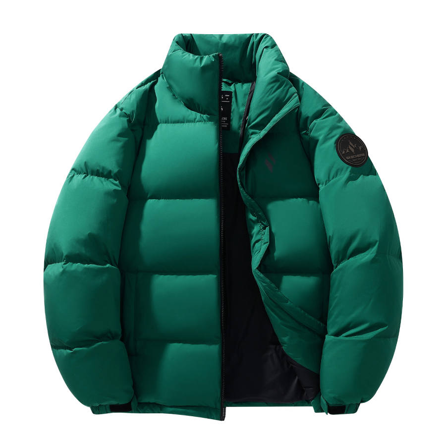 Skechers Elegant Diamond Collection Down Jacket Unisex Evergreen