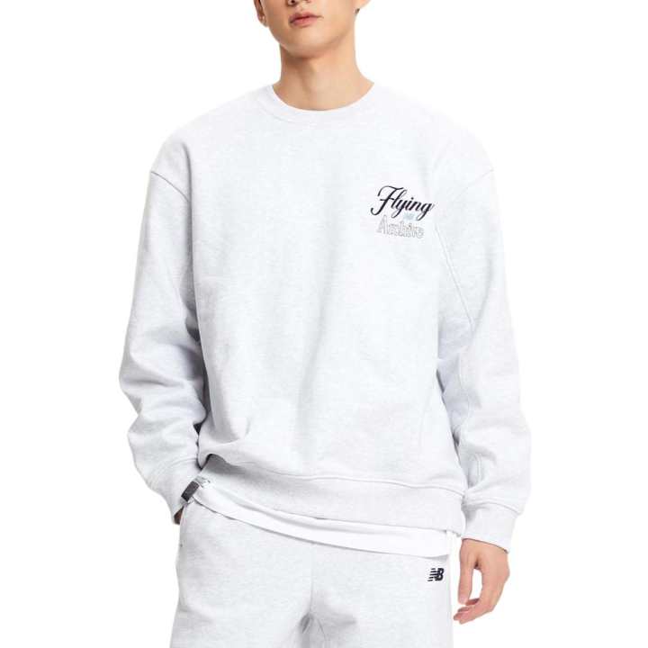 New Balance New Balance Sweatshirt Men's Light Gray