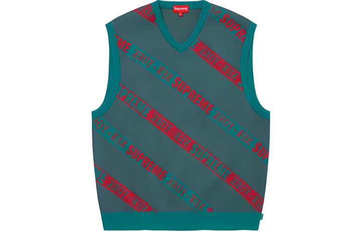 Supreme Supreme Stripe Sweater Vest SS22