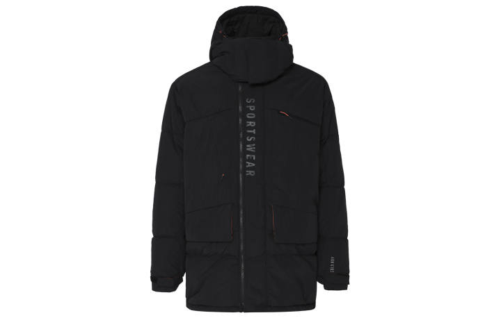 Adidas Adidas Down Jackets Men's Black Hooded Moderate Down Jacket