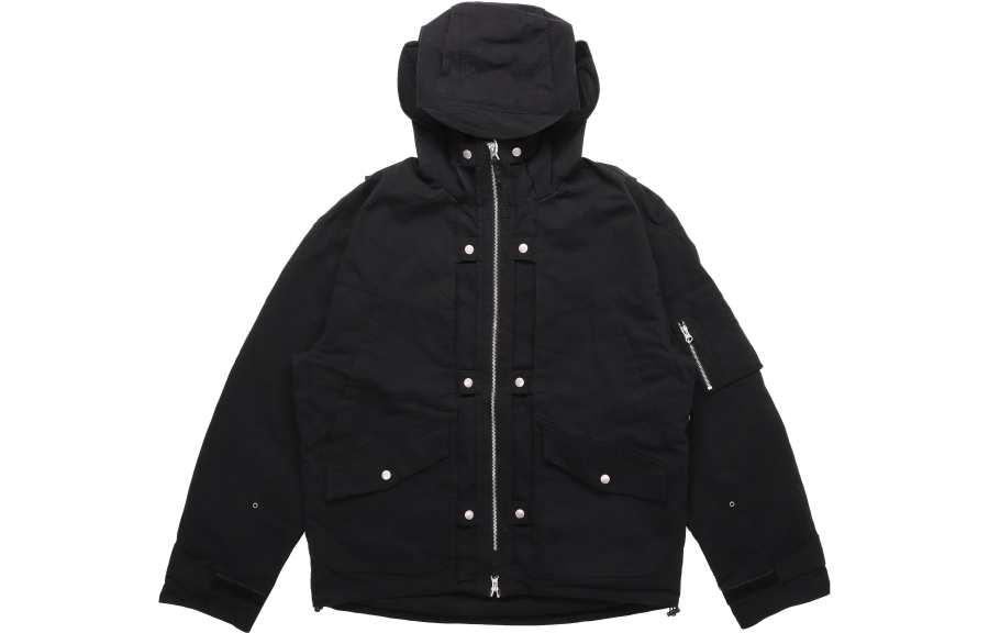 GRAILZ GRAILZ Windbreaker Jackets Men's Black Moderate