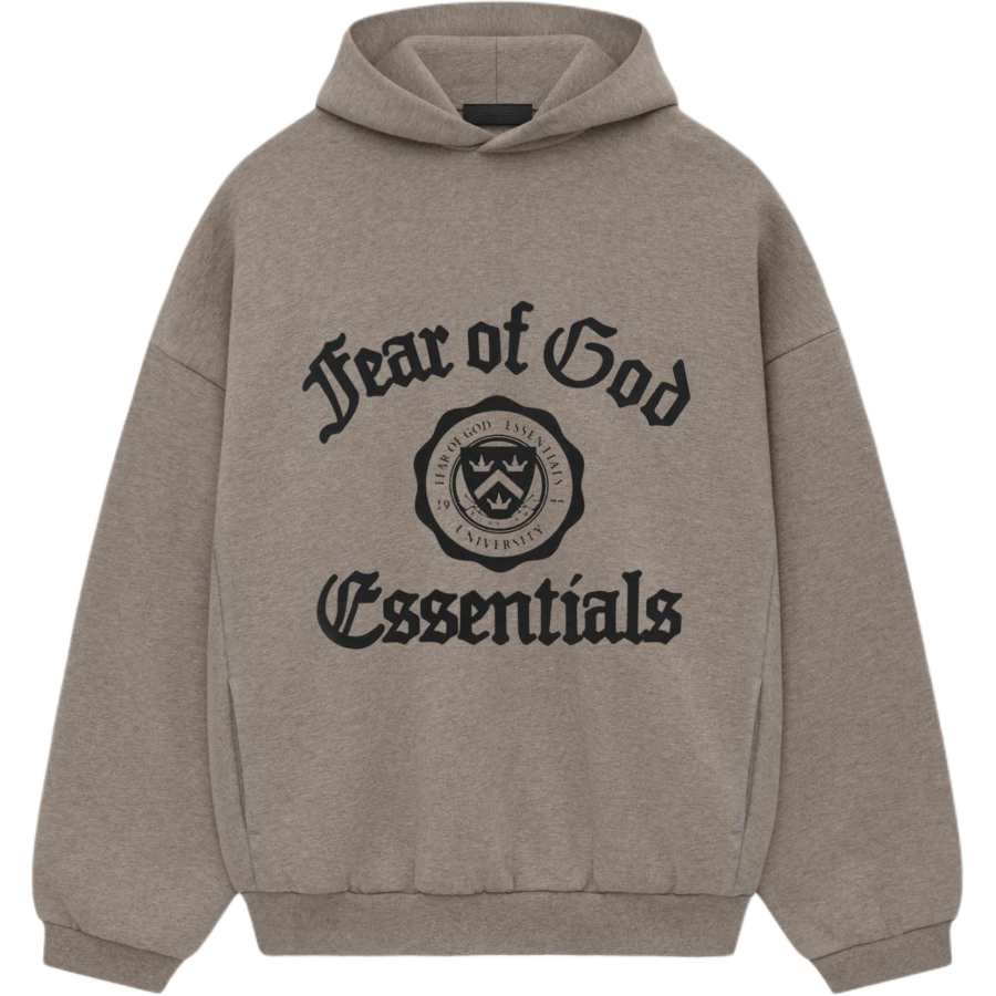 Fear Of God Essentials Heavy Fleece Vintage Shrunken Hoodie