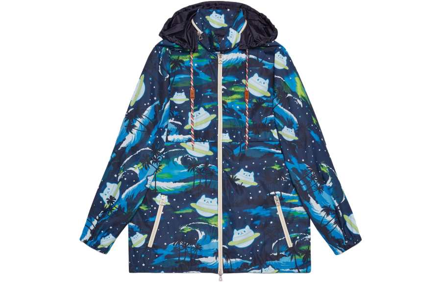 GUCCI GUCCI Bananya Polyamide Zip Jacket