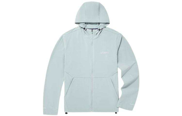 Columbia Jackets Men's Haze Blue Hooded Moderate Other