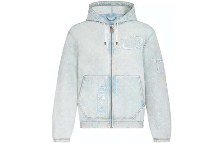LOUIS VUITTON LOUIS VUITTON X Nba Zip Through Hoodie
