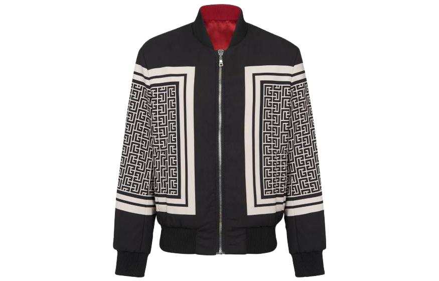 BALMAIN BALMAIN Reversible Monogram Bomber Jacket