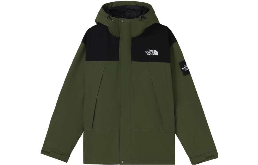 THE NORTH FACE Jackets Unisex Matcha Green Hooded Moderate Other