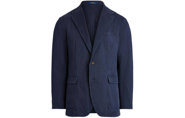 Polo Ralph Lauren Business Suit Coat Polo Without Padding Slim Fit Men's Marine Blue