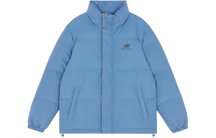 New Balance New Balance Down Jackets Men's Blue Stand Collar Moderate Other