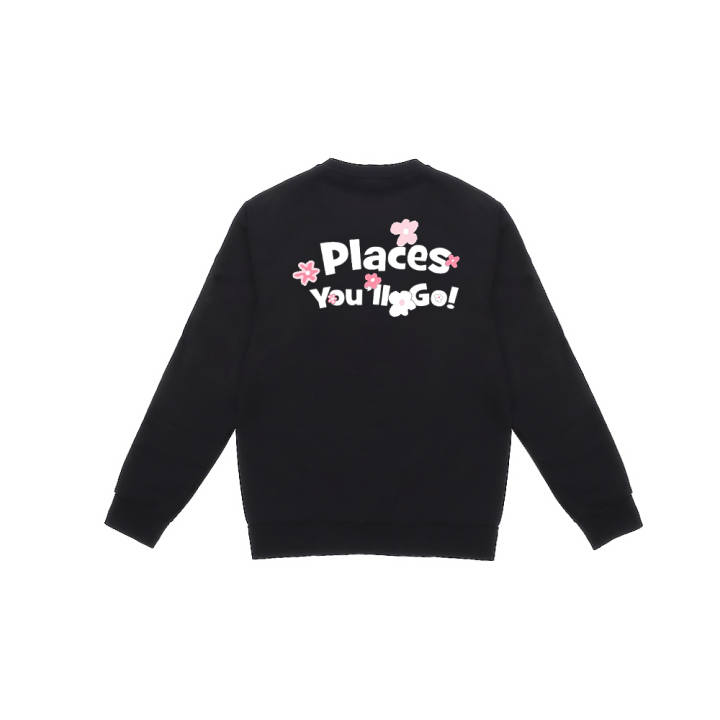 Adidas Adidas Sweatshirts Men's Black Crew Neck Moderate Regular