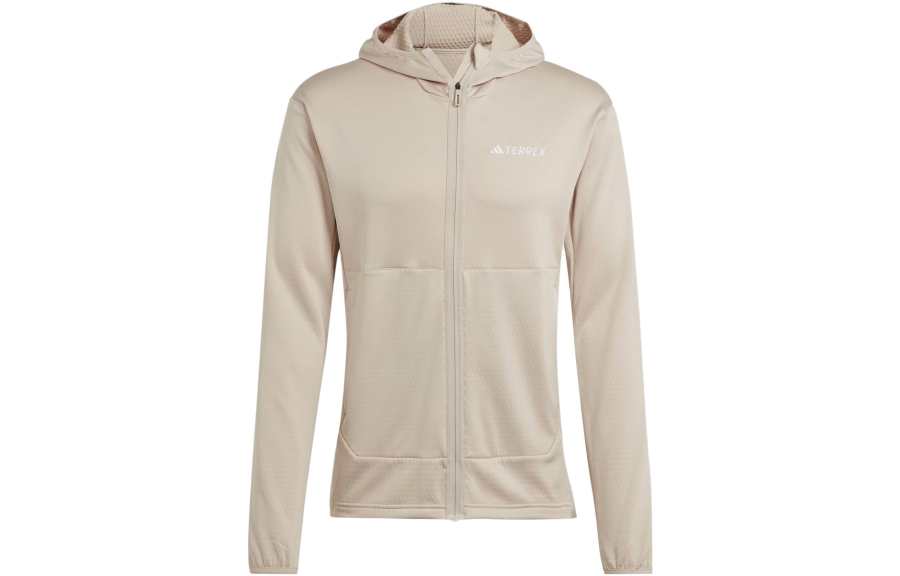 Adidas Adidas Jackets Men's Beige Hooded Moderate Other