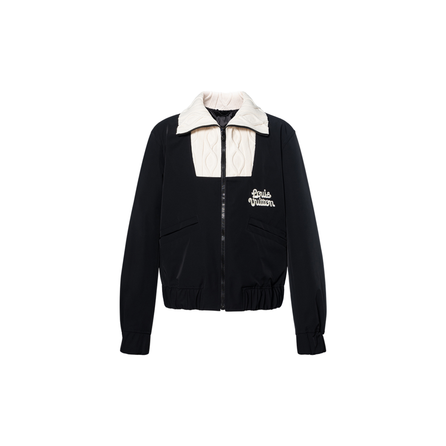 LOUIS VUITTON By Tyler The Creator Knitted Collar Embroidered Technical Blouson