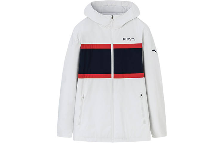 ANTA Jackets Men's Breeze Gray Hooded Moderate Other
